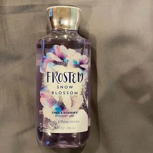 Frosted snow blossom body wash soap